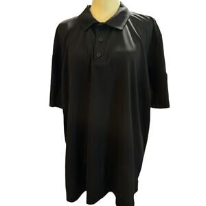 Magellan MagWick Adventure Gear Loose Fit Polo, Black/Gray, Size 2XL, NWOT